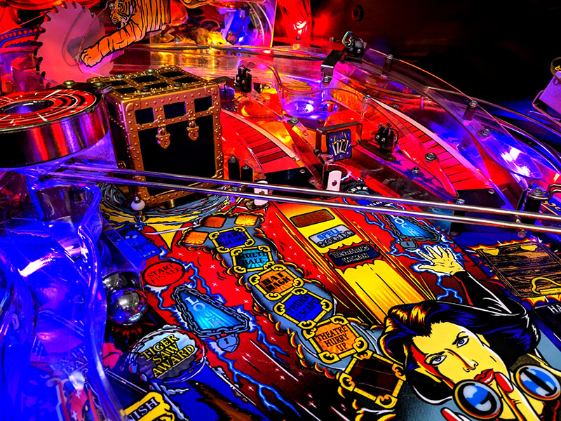 Theatre of Magic Pinball Machine - Upper Playfield